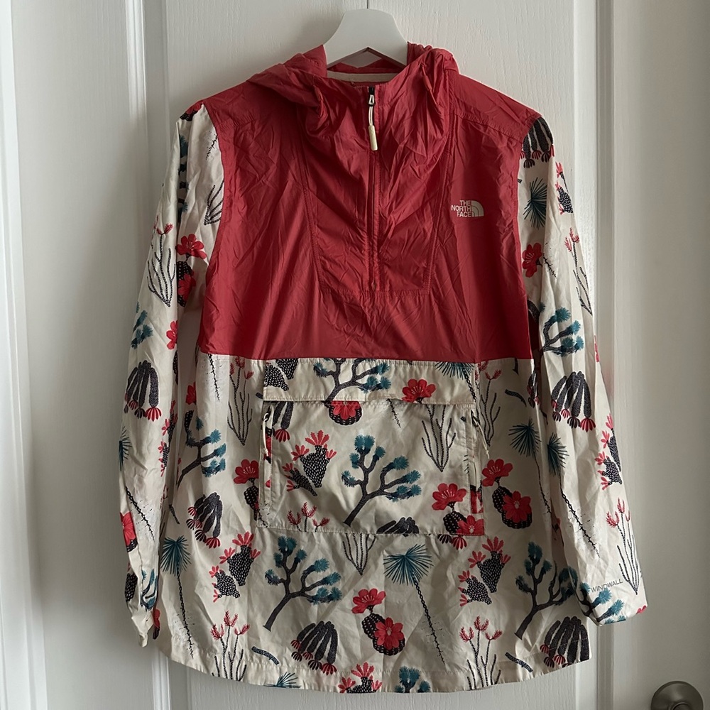 [The North Face] Coral and Floral Anorak